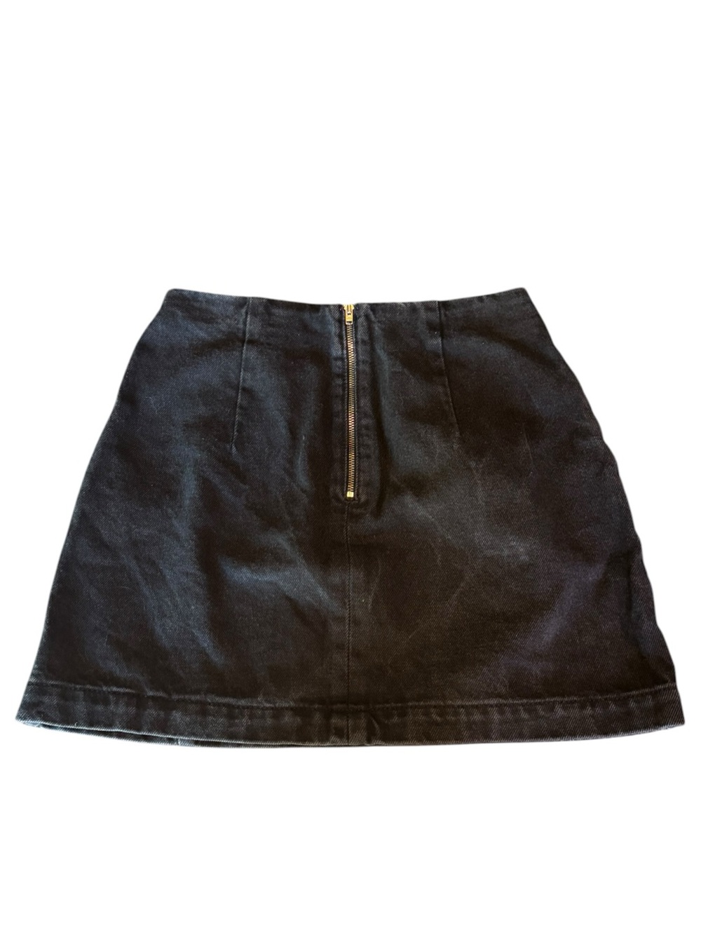Topshop Black Mini Skirt - Picture 2 of 5